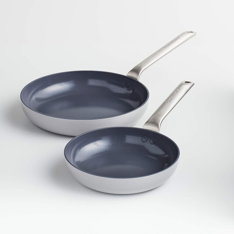 Ceramic Nonstick Fry Pans, Set of 2