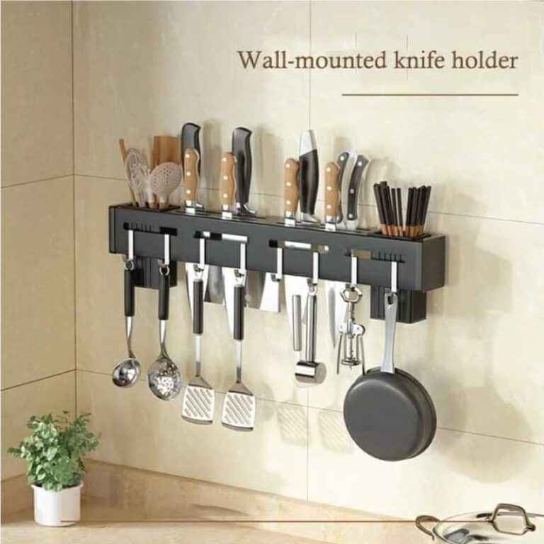 Wall Mounted Kitchen Rack Knife Holder