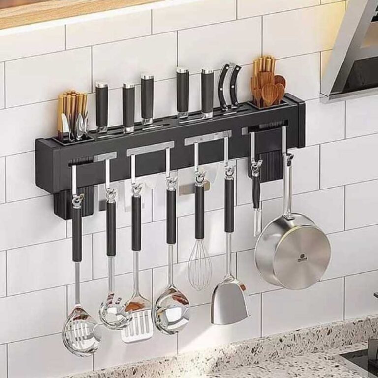 Wall Mounted Kitchen Rack Knife Holder